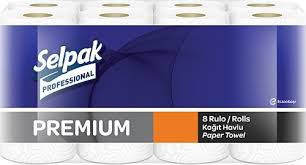 Selpak Professional Premium Kağıt Havlu 8li *3 =24 Rulo Paket